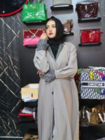 Abaya Grey Luxury